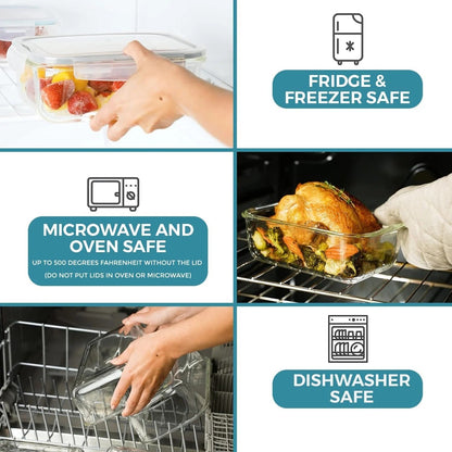 FreshKeep™ 35-Piece Meal Prep Containers Set | Airtight Food Storage Solution 6