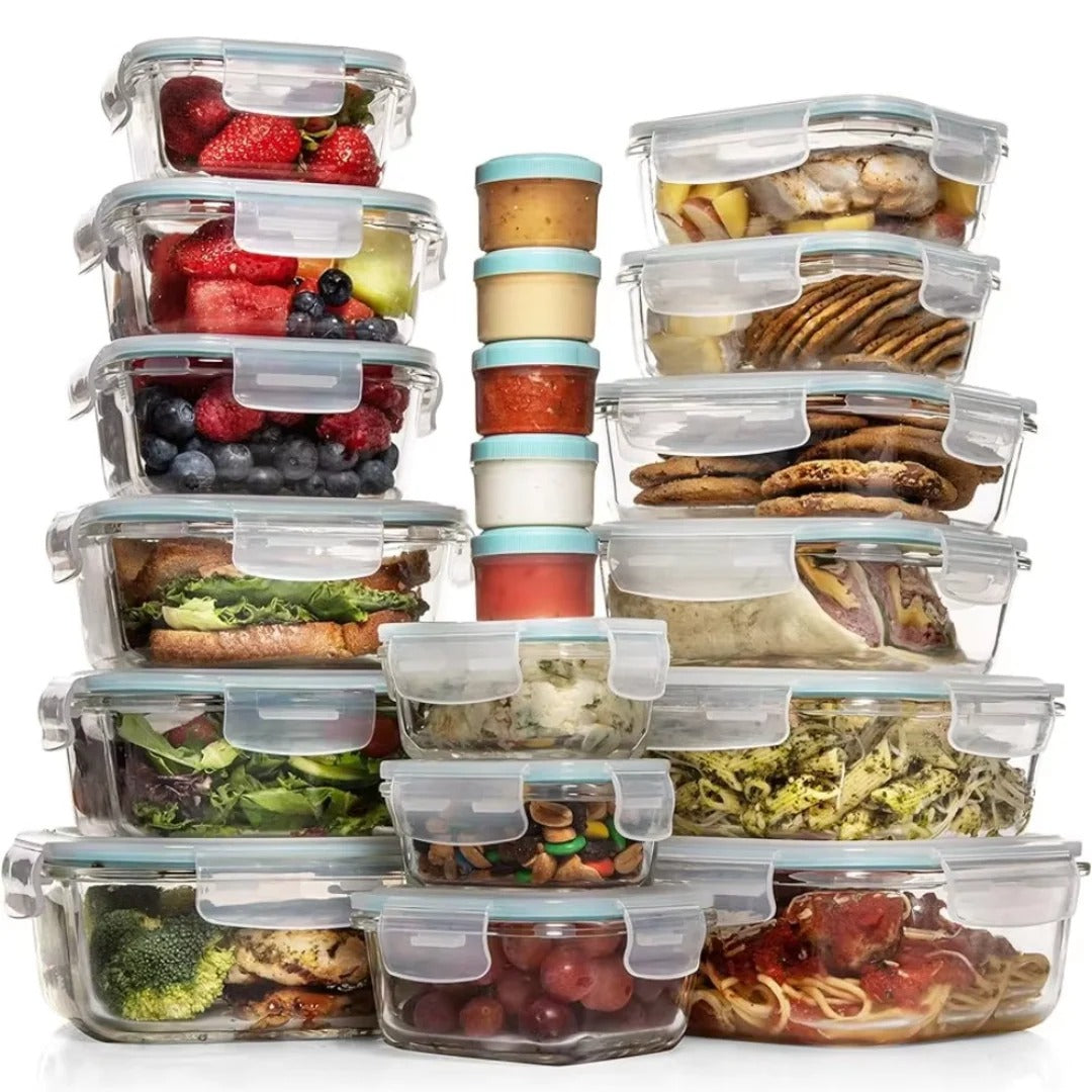 FreshKeep™ 35-Piece Meal Prep Containers Set | Airtight Food Storage S