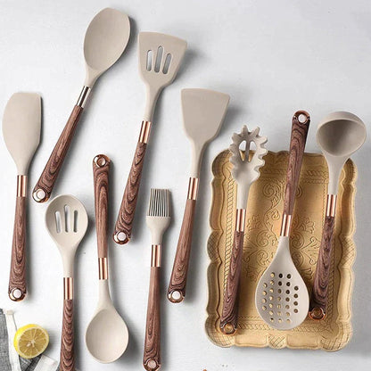 ChefMaster™ Silicone Cooking Utensil Set for Effortless Meal Prep 2