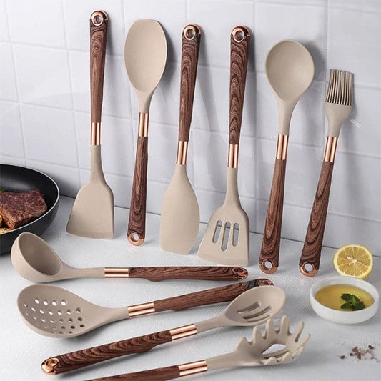 ChefMaster™ Silicone Cooking Utensil Set for Effortless Meal Prep 1