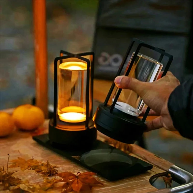 LumiGlow™ Modern Cordless Table Lamp for Stylish Bedside and Desk Lighting