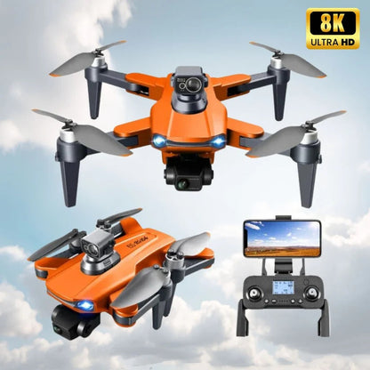 SkyVision™ 8K HD Pro Drone with Dual Camera & GPS for Aerial Photography