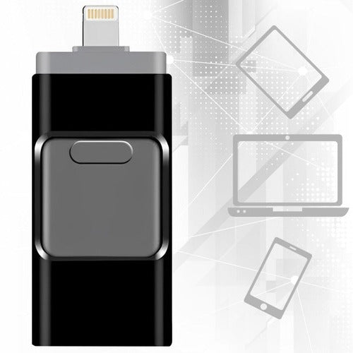DataMate™ 4-in-1 USB Flash Drive for iPhone, Android, and PC Users - 1