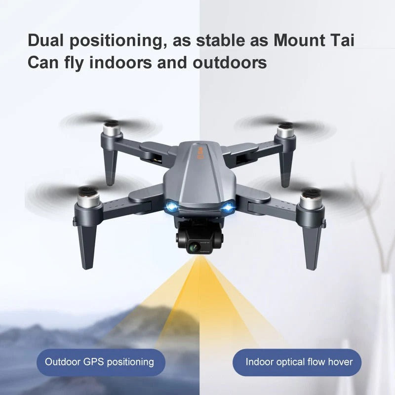 SkyVision™ 8K HD Pro Drone with Dual Camera & GPS for Aerial Photography