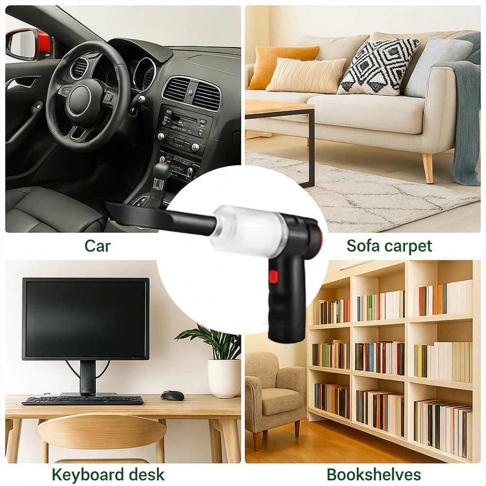 CleanSweep™ Cordless Vacuum – Best Cordless Vacuum for Home and Car Cleaning - 9