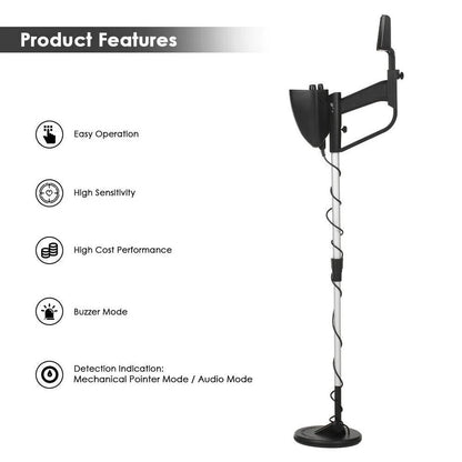 ProScan™ Adjustable Metal Detector for Easy Treasure Hunting Adventures