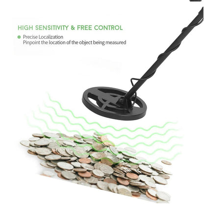 ProScan™ Adjustable Metal Detector for Easy Treasure Hunting Adventures