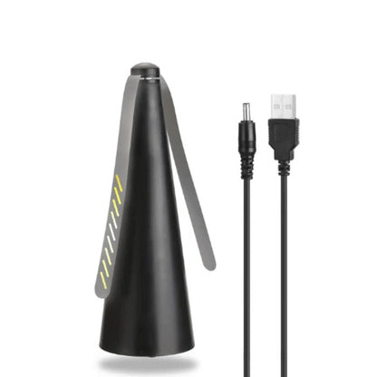 InsectGuard™ Battery-Powered Fly Fan for Outdoor Dining Protection 3