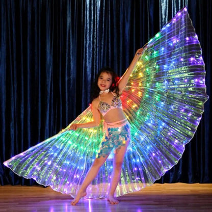 GlowWings™ LED Butterfly Wings for Dancers and Performers - Light Up Your Shows