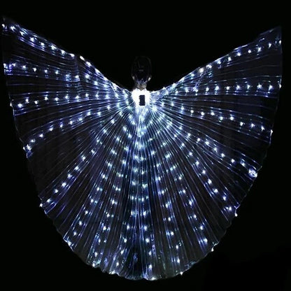 GlowWings™ LED Butterfly Wings for Dancers and Performers - Light Up Your Shows