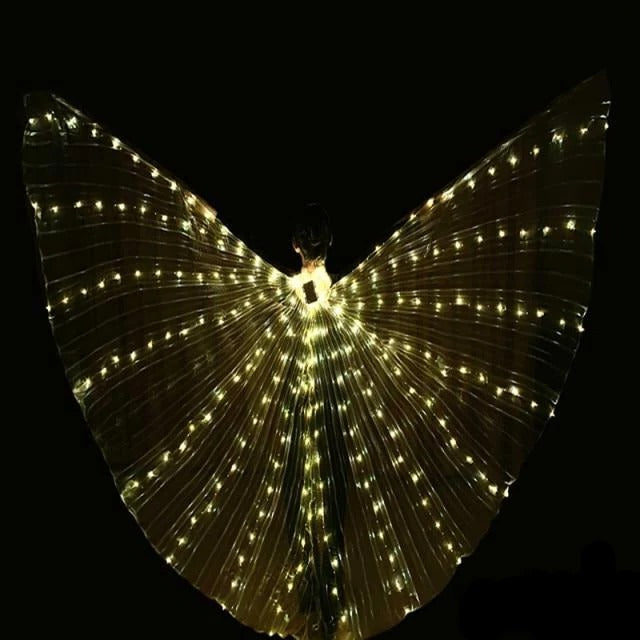 GlowWings™ LED Butterfly Wings for Dancers and Performers - Light Up Your Shows