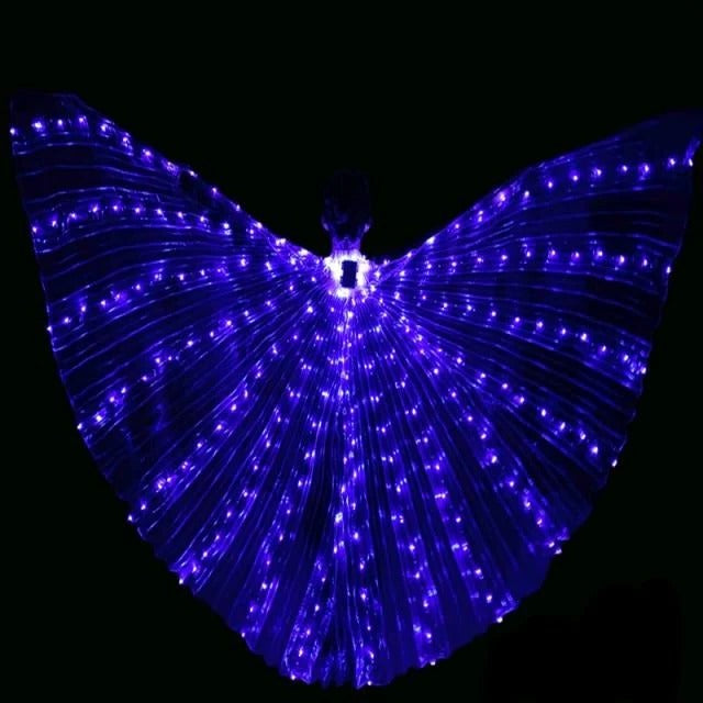 GlowWings™ LED Butterfly Wings for Dancers and Performers - Light Up Your Shows
