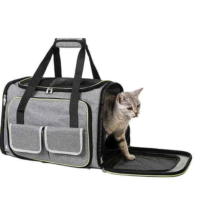 PetVoyager™ Airline Approved Pet Carrier Bag for Cats and Small Dogs