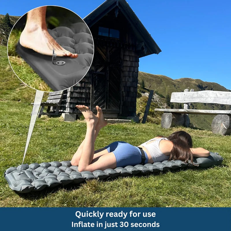 AdventureMate™ Ultralight Sleeping Pad for Camping and Outdoor Enthusiasts - 3