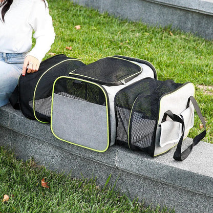 PetVoyager™ Airline Approved Pet Carrier Bag for Cats and Small Dogs