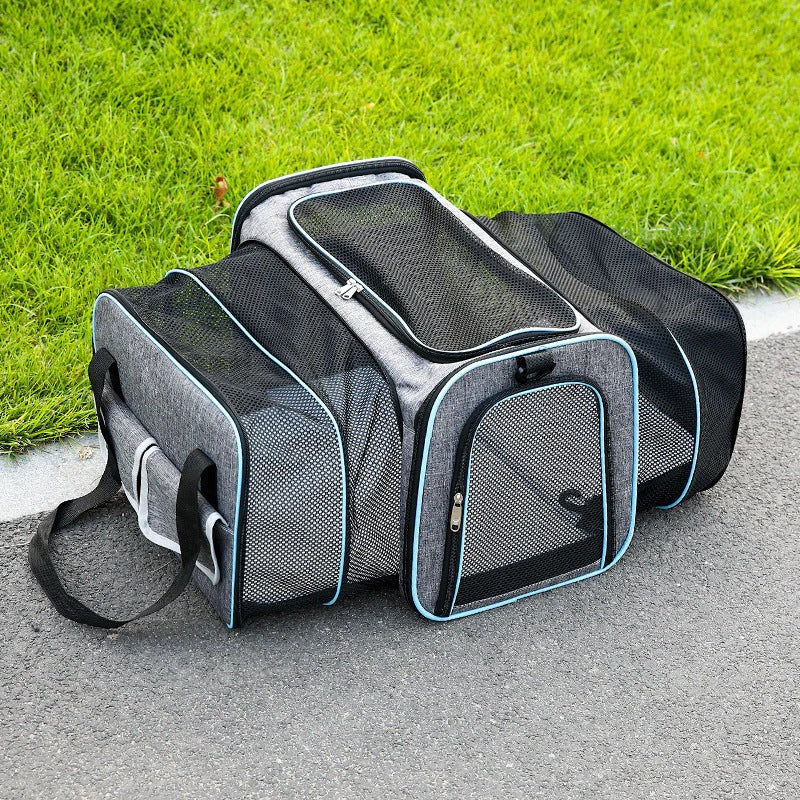PetVoyager™ Airline Approved Pet Carrier Bag for Cats and Small Dogs