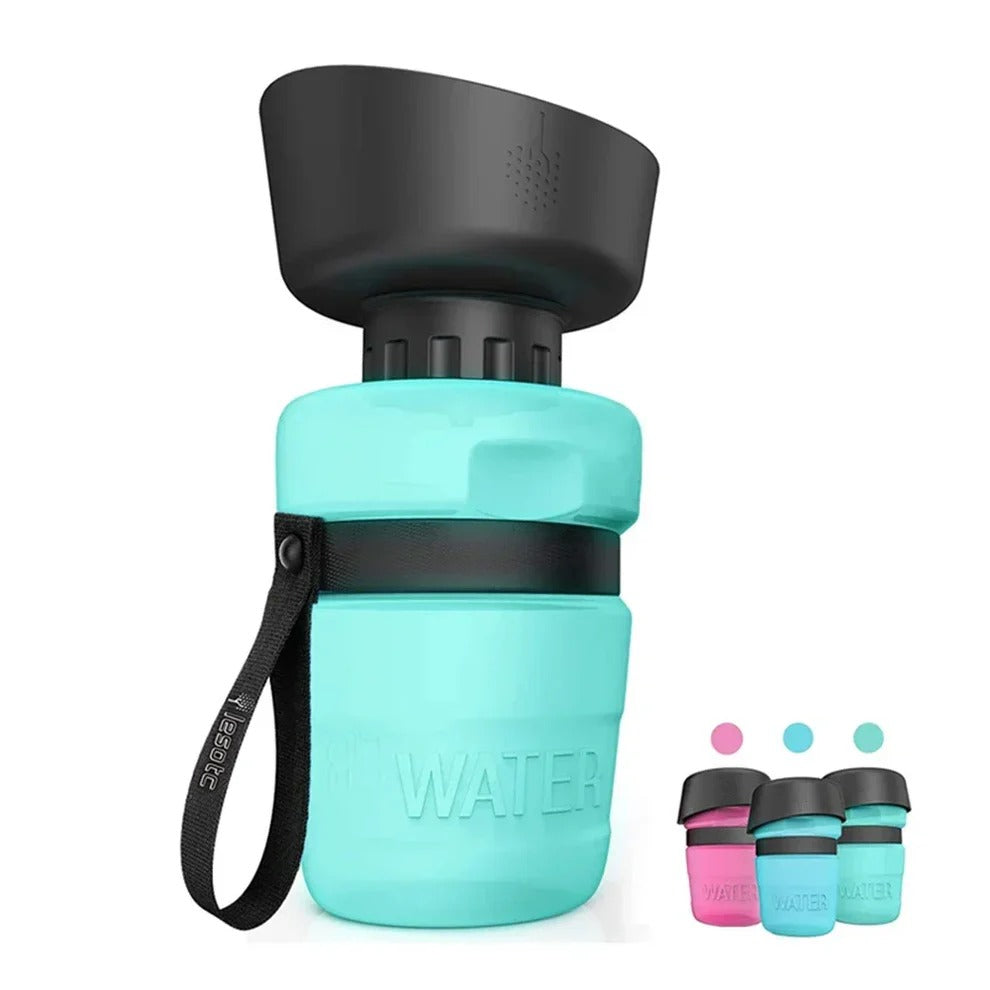 HydraPup™ Portable Dog Water Bottle Dispenser for Active Pets on the Go
