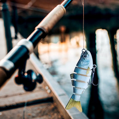 AquaBait™ Fishing Lure for Freshwater & Saltwater Anglers - Realistic Motion - 3