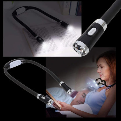 BrightFlex™ LED Reading Lamp for Bed - Best Light for Nighttime Reading