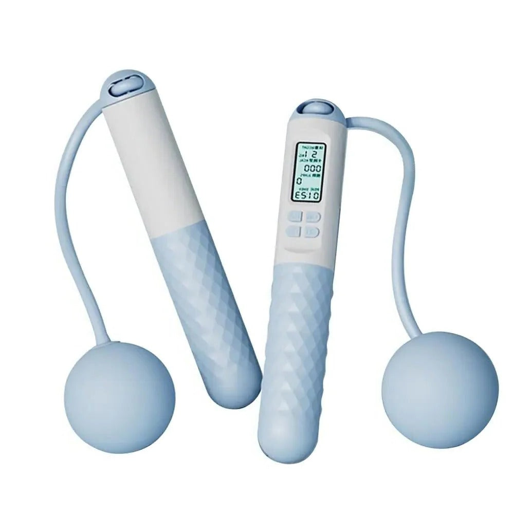 FitFlex™ Cordless Weighted Jump Rope for Indoor Workouts - Perfect for All Fitness Levels