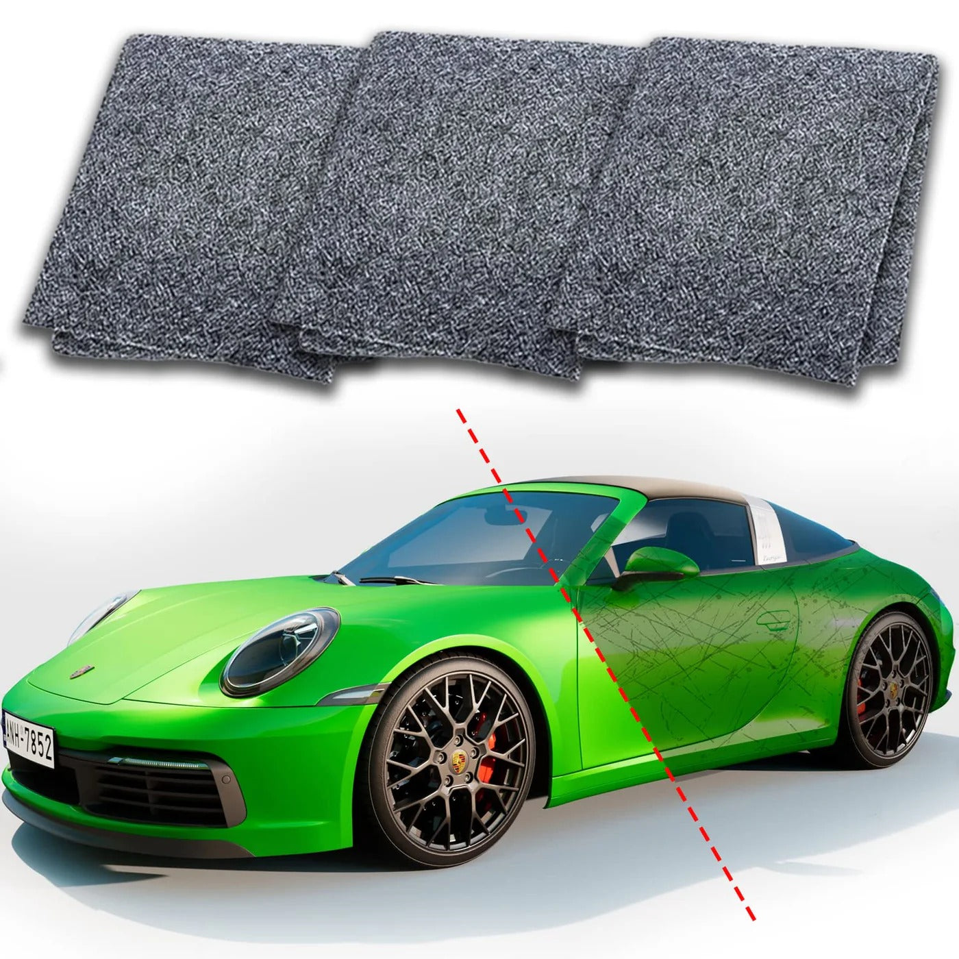 AutoShine™ Car Scratch Remover Cloth - Ideal for All Vehicle Owners