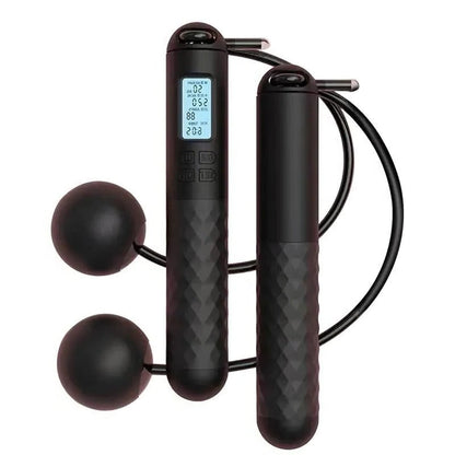 FitFlex™ Cordless Weighted Jump Rope for Indoor Workouts - Perfect for All Fitness Levels
