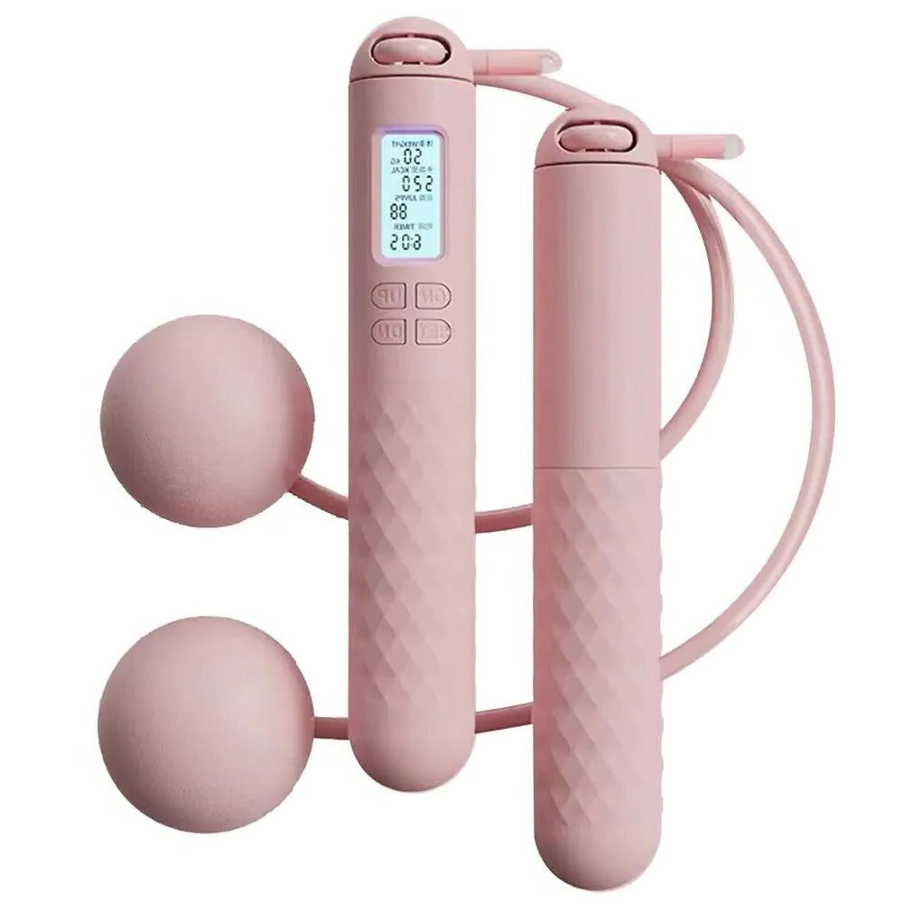 FitFlex™ Cordless Weighted Jump Rope for Indoor Workouts - Perfect for All Fitness Levels