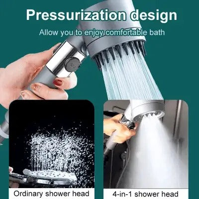 AquaBoost™ High Pressure Showerhead - Filtered Rain Shower Experience for All - 2
