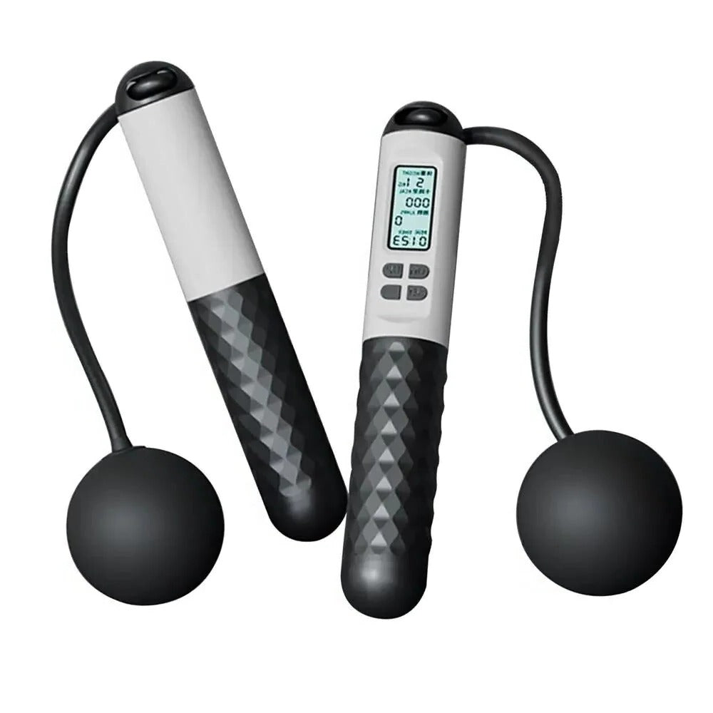 FitFlex™ Cordless Weighted Jump Rope for Indoor Workouts - Perfect for All Fitness Levels