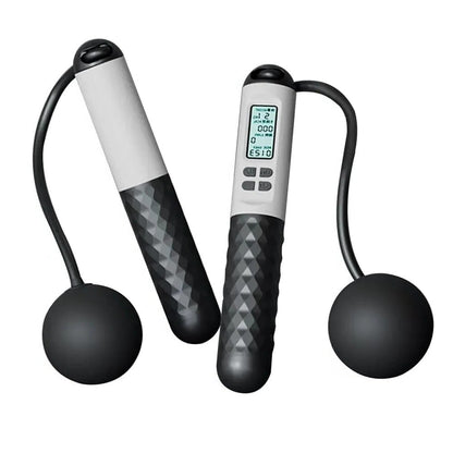 FitFlex™ Cordless Weighted Jump Rope for Indoor Workouts - Perfect for All Fitness Levels