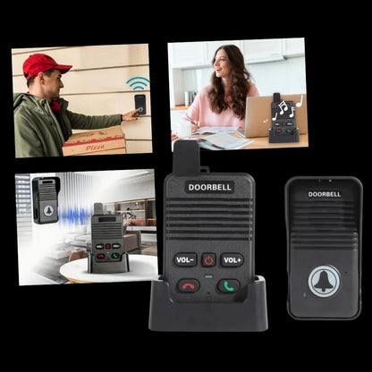SmartConnect™ Hands-Free Intercom Doorbell for Easy Communication at Home