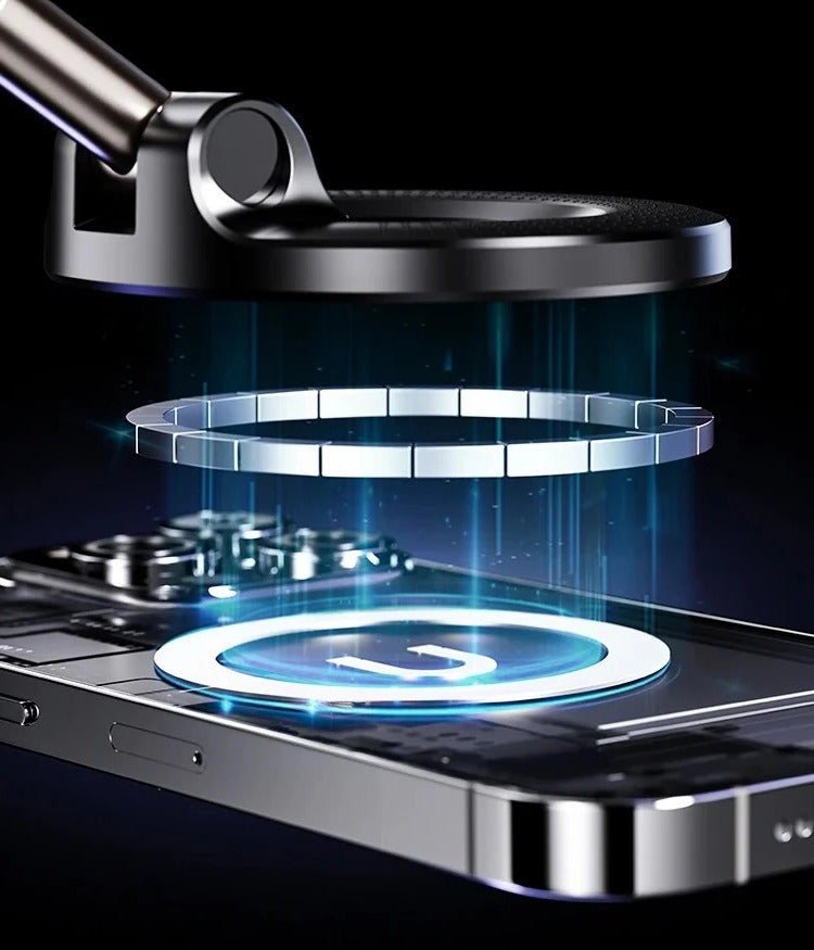 MagnaMount™ Rotating Magnetic Car Phone Holder for Safe Navigation