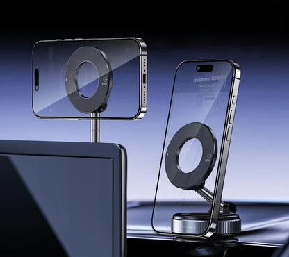 MagnaMount™ Rotating Magnetic Car Phone Holder for Safe Navigation
