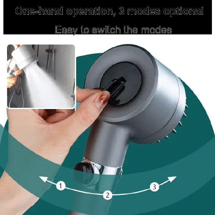 AquaBoost™ High Pressure Showerhead - Filtered Rain Shower Experience for All - 11