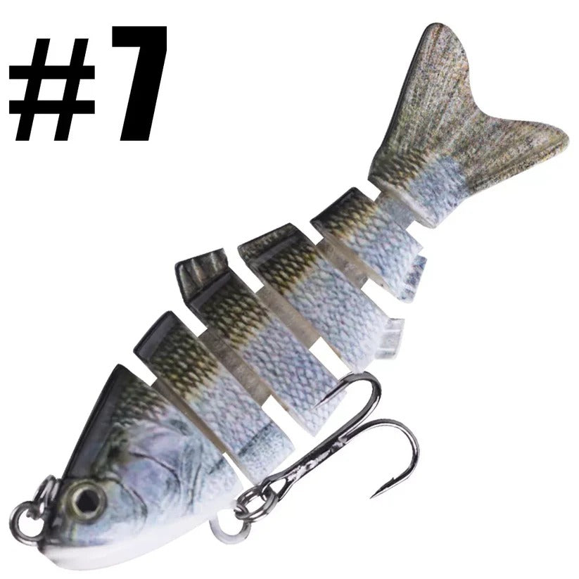 AquaBait™ Fishing Lure for Freshwater & Saltwater Anglers - Realistic Motion - 17