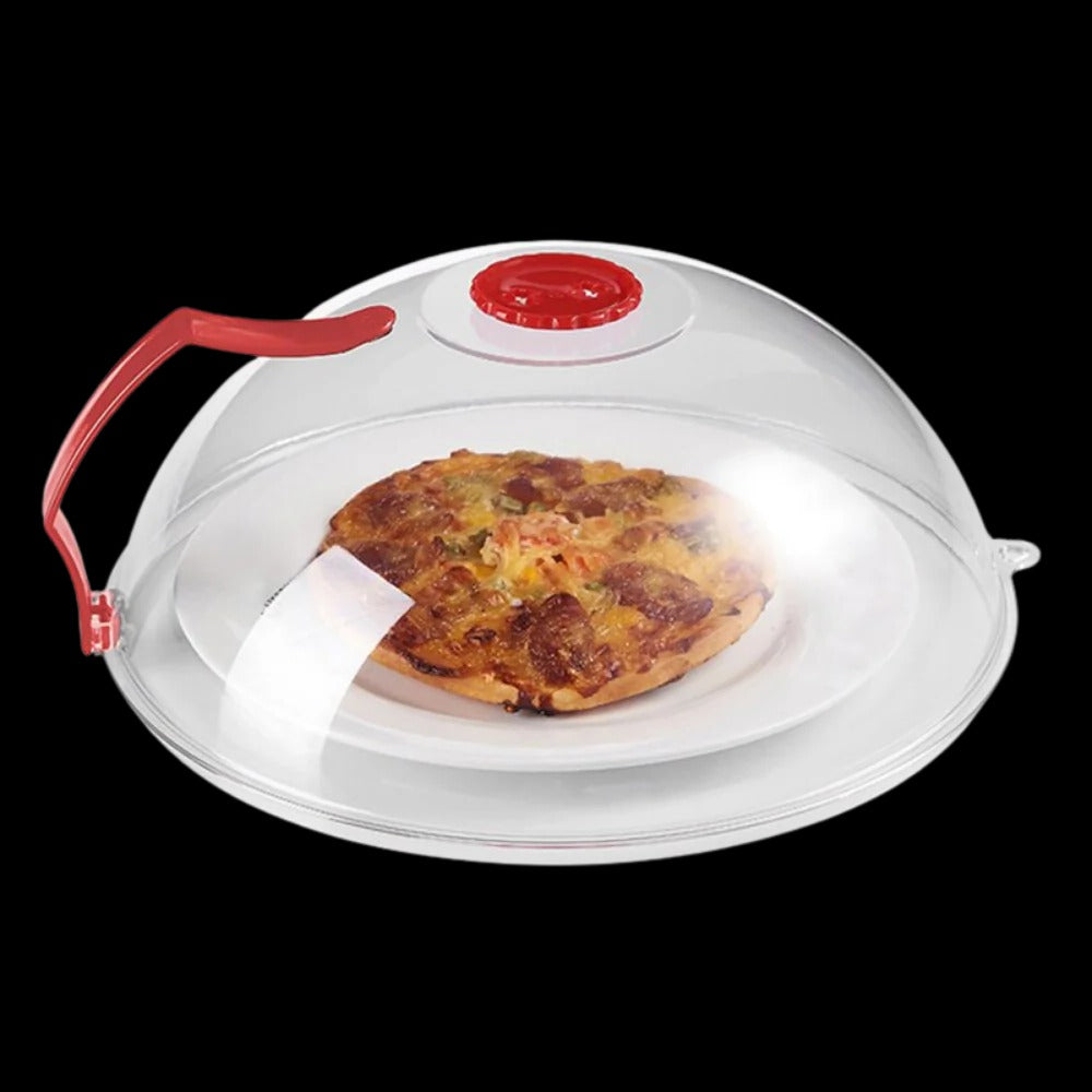 CleanWave™ Microwave Cover - Silicone Food & Plate Protector for Easy Cleanup - 1