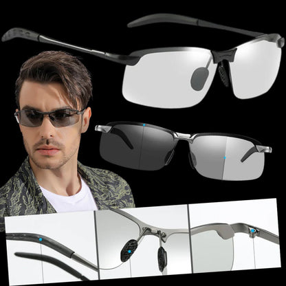 SunShield™ Photochromic UV Sunglasses for Men - Ultimate Eye Protection