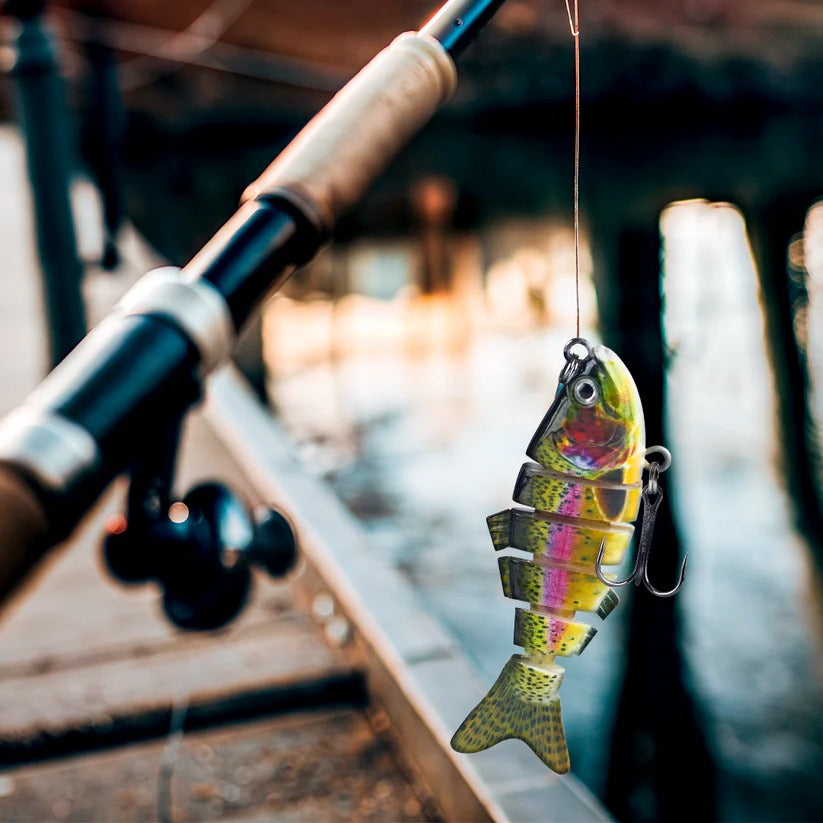 AquaBait™ Fishing Lure for Freshwater & Saltwater Anglers - Realistic Motion - 4