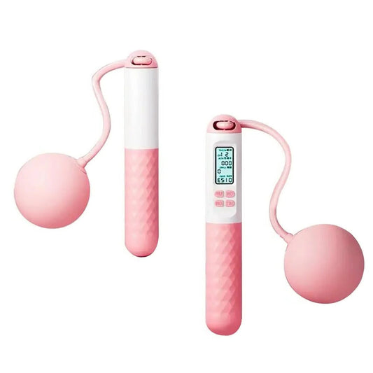 FitFlex™ Cordless Weighted Jump Rope for Indoor Workouts - Perfect for All Fitness Levels