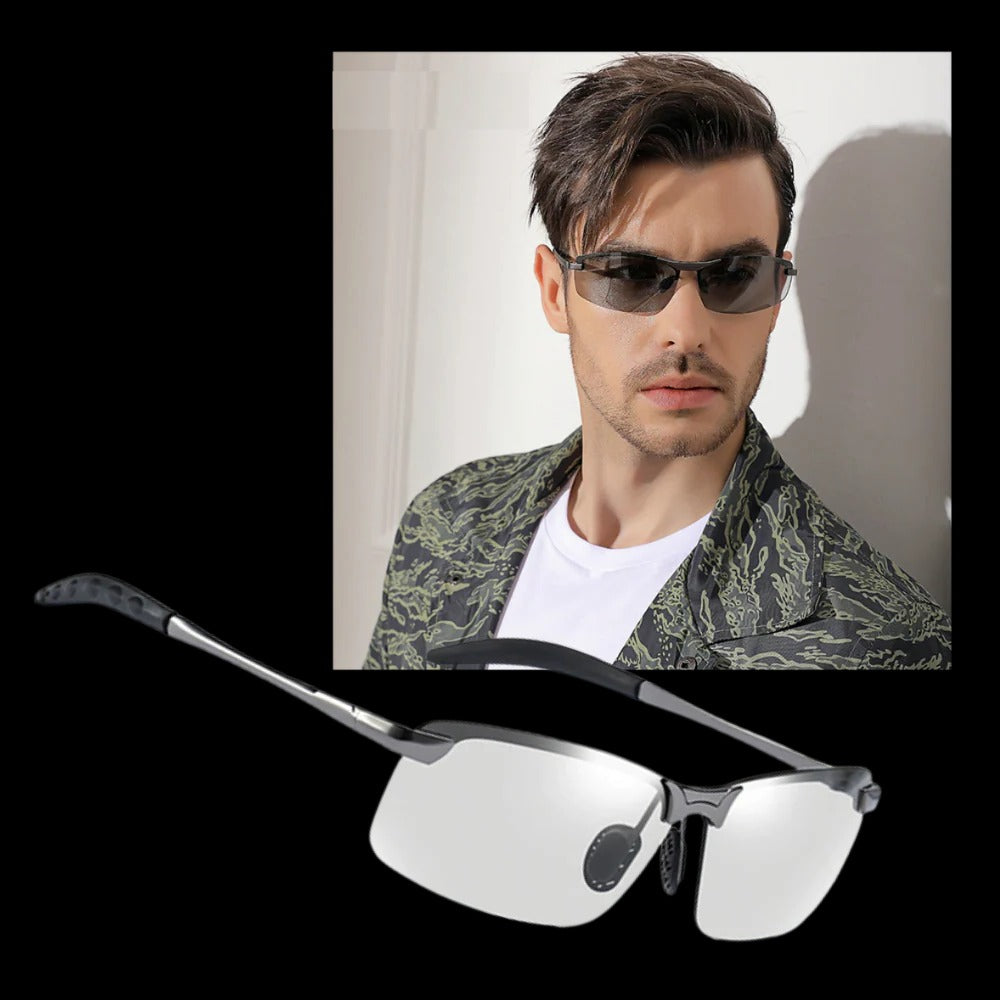 SunShield™ Photochromic UV Sunglasses for Men - Ultimate Eye Protection