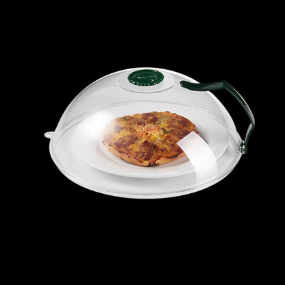 CleanWave™ Microwave Cover - Silicone Food & Plate Protector for Easy Cleanup - 10