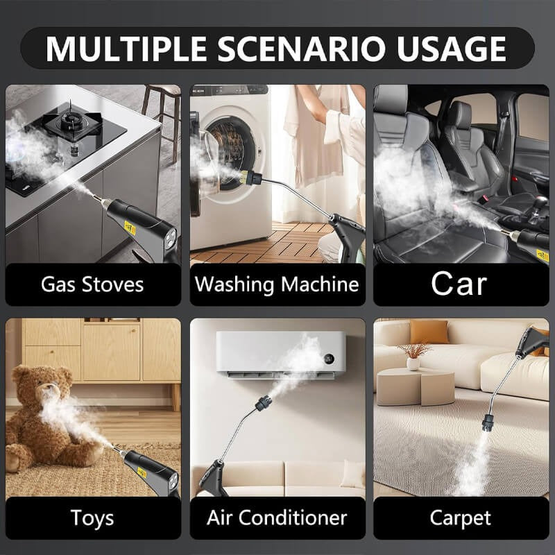 SteamMaster™ 2500W High Pressure Steam Cleaner for Effortless Deep Cleaning - 3