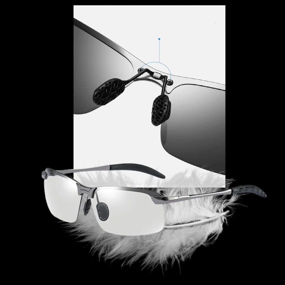 SunShield™ Photochromic UV Sunglasses for Men - Ultimate Eye Protection