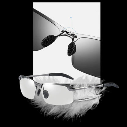 SunShield™ Photochromic UV Sunglasses for Men - Ultimate Eye Protection