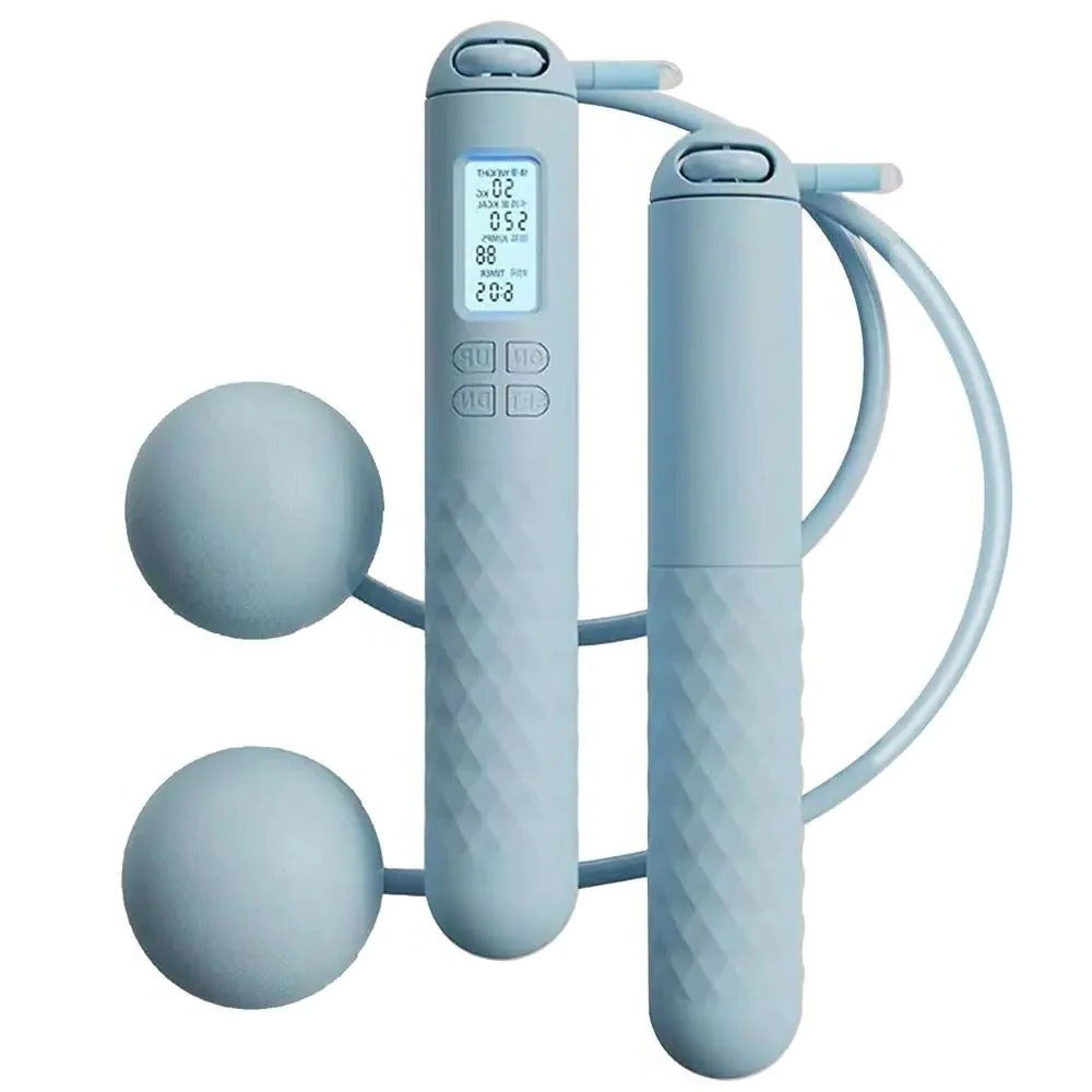 FitFlex™ Cordless Weighted Jump Rope for Indoor Workouts - Perfect for All Fitness Levels