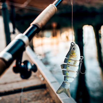 AquaBait™ Fishing Lure for Freshwater & Saltwater Anglers - Realistic Motion - 5