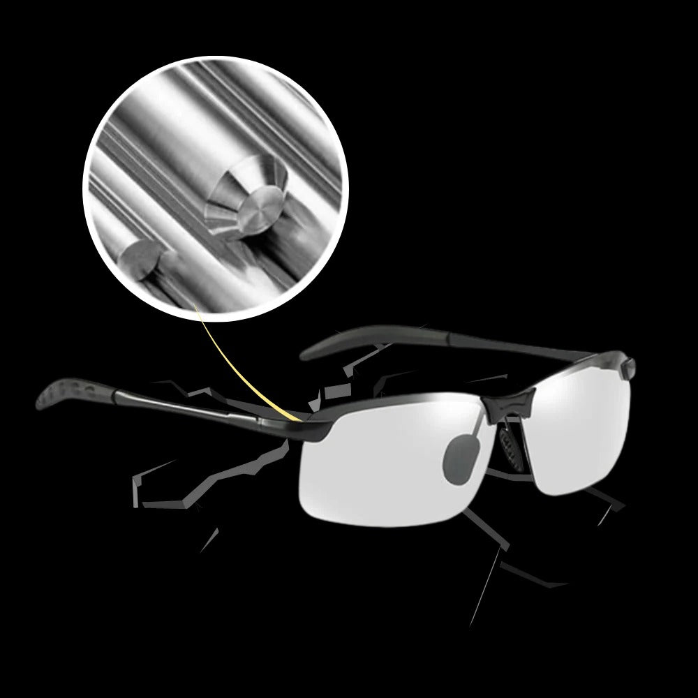 SunShield™ Photochromic UV Sunglasses for Men - Ultimate Eye Protection