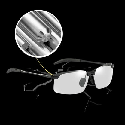 SunShield™ Photochromic UV Sunglasses for Men - Ultimate Eye Protection