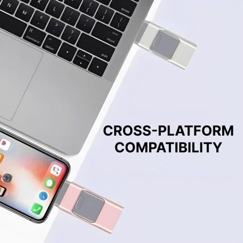 DataMate™ 4-in-1 USB Flash Drive for iPhone, Android, and PC Users - 11