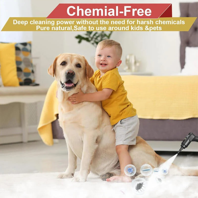 SteamMaster™ 2500W High Pressure Steam Cleaner for Effortless Deep Cleaning - 6